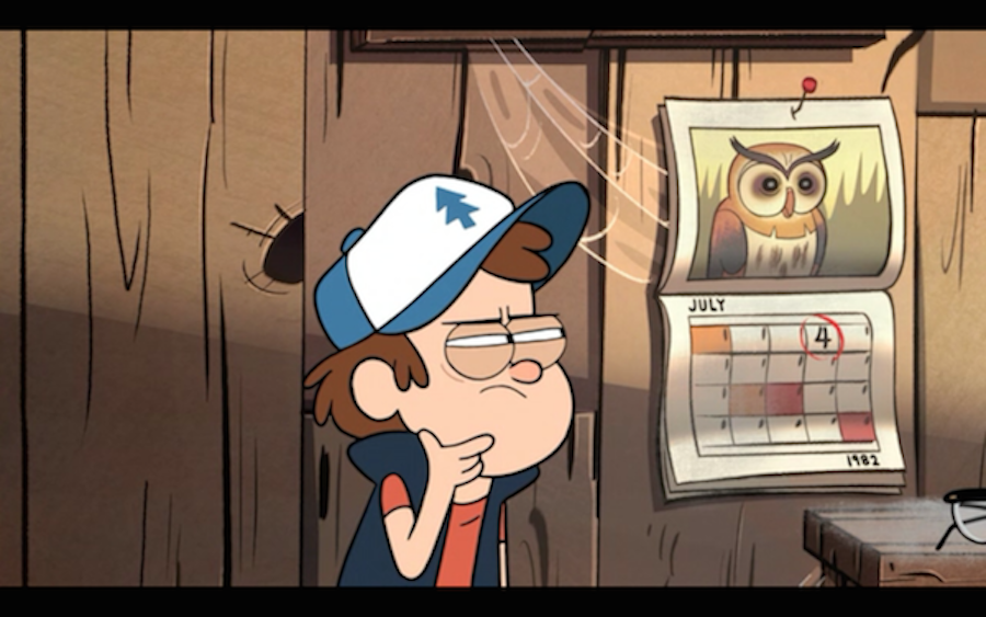 gravity falls calendar owl