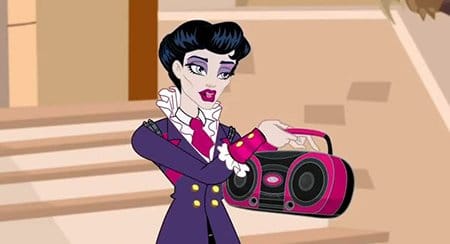 In the episode entitled I Know What You Did Last Frightday, the head mistress triggers Jekill's alter persona using music - an actual MK technique.